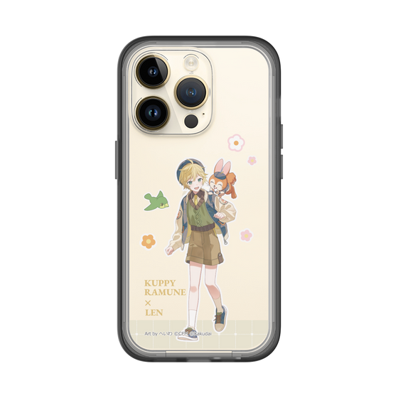 Slim Protection Premium Case［ Hatsune Miku × Kuppy Ramune – Kagamine Len × Kuppy – Full-body Illustration 2 ］