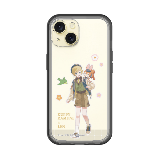 Slim Protection Premium Case［ Hatsune Miku × Kuppy Ramune – Kagamine Len × Kuppy – Full-body Illustration 2 ］