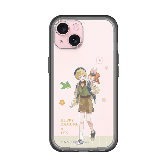 Slim Protection Premium Case［ Hatsune Miku × Kuppy Ramune – Kagamine Len × Kuppy – Full-body Illustration 2 ］