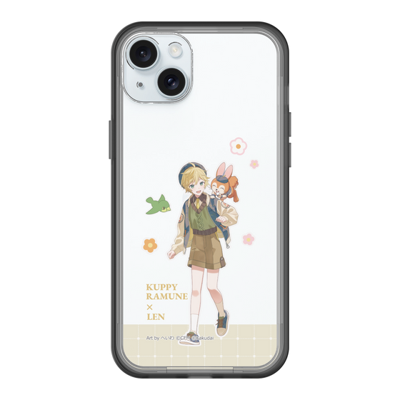 Slim Protection Premium Case［ Hatsune Miku × Kuppy Ramune – Kagamine Len × Kuppy – Full-body Illustration 2 ］