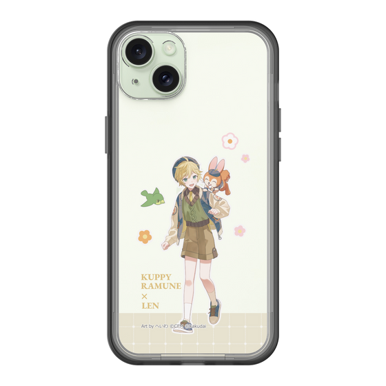 Slim Protection Premium Case［ Hatsune Miku × Kuppy Ramune – Kagamine Len × Kuppy – Full-body Illustration 2 ］