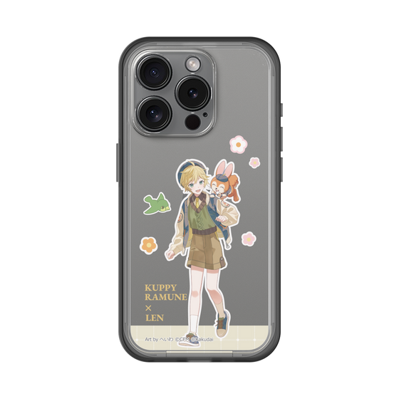 Slim Protection Premium Case［ Hatsune Miku × Kuppy Ramune – Kagamine Len × Kuppy – Full-body Illustration 2 ］