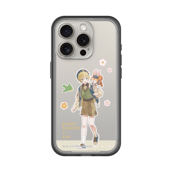 Slim Protection Premium Case［ Hatsune Miku × Kuppy Ramune – Kagamine Len × Kuppy – Full-body Illustration 2 ］