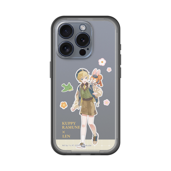 Slim Protection Premium Case［ Hatsune Miku × Kuppy Ramune – Kagamine Len × Kuppy – Full-body Illustration 2 ］