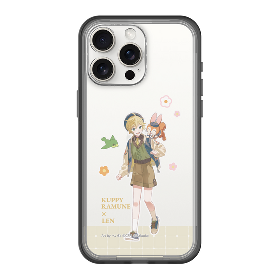 Slim Protection Premium Case［ Hatsune Miku × Kuppy Ramune – Kagamine Len × Kuppy – Full-body Illustration 2 ］