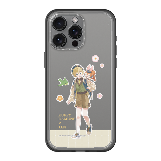 Slim Protection Premium Case［ Hatsune Miku × Kuppy Ramune – Kagamine Len × Kuppy – Full-body Illustration 2 ］