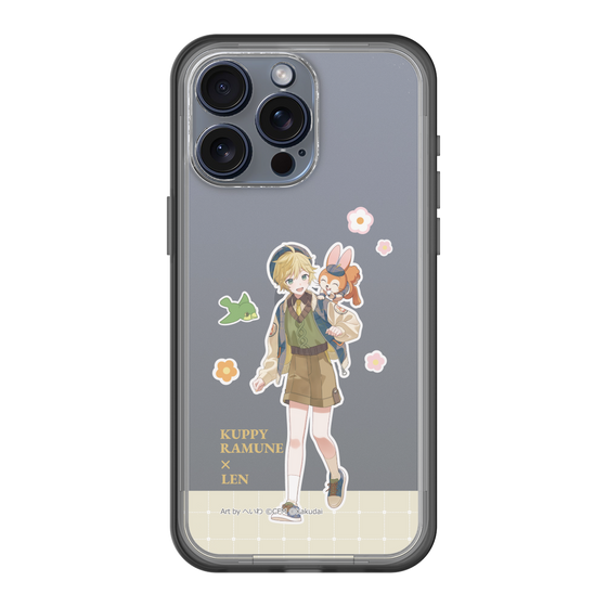 Slim Protection Premium Case［ Hatsune Miku × Kuppy Ramune – Kagamine Len × Kuppy – Full-body Illustration 2 ］