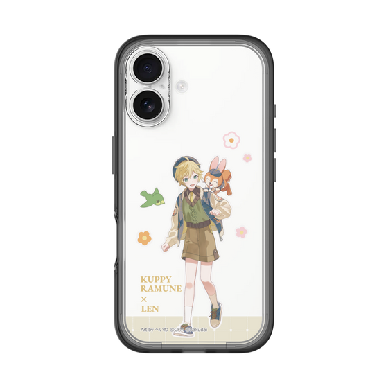Slim Protection Premium Case［ Hatsune Miku × Kuppy Ramune – Kagamine Len × Kuppy – Full-body Illustration 2 ］