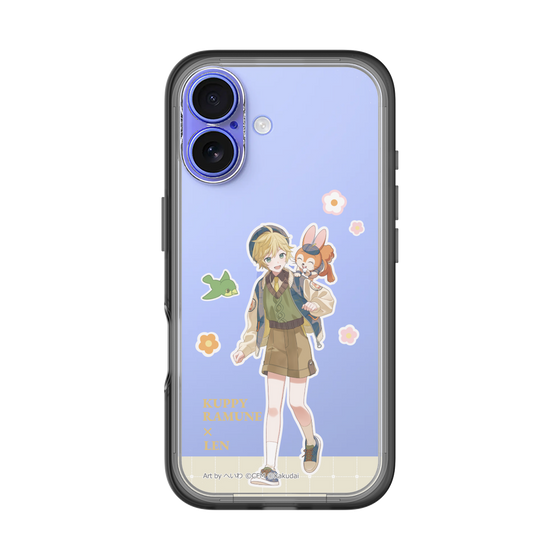 Slim Protection Premium Case［ Hatsune Miku × Kuppy Ramune – Kagamine Len × Kuppy – Full-body Illustration 2 ］