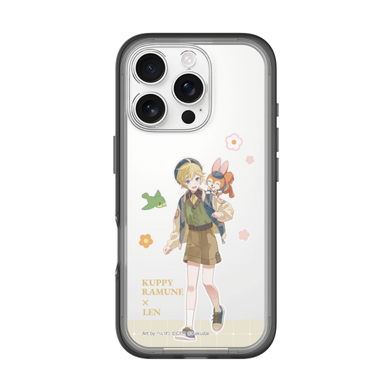 Slim Protection Premium Case［ Hatsune Miku × Kuppy Ramune – Kagamine Len × Kuppy – Full-body Illustration 2 ］