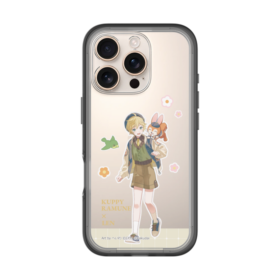 Slim Protection Premium Case［ Hatsune Miku × Kuppy Ramune – Kagamine Len × Kuppy – Full-body Illustration 2 ］