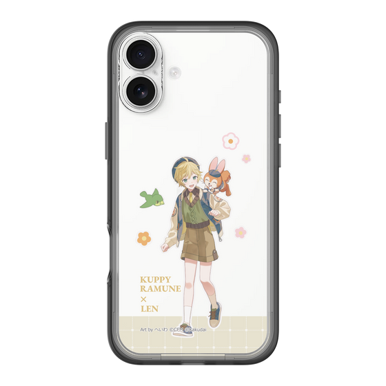 Slim Protection Premium Case［ Hatsune Miku × Kuppy Ramune – Kagamine Len × Kuppy – Full-body Illustration 2 ］