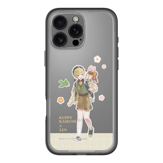 Slim Protection Premium Case［ Hatsune Miku × Kuppy Ramune – Kagamine Len × Kuppy – Full-body Illustration 2 ］
