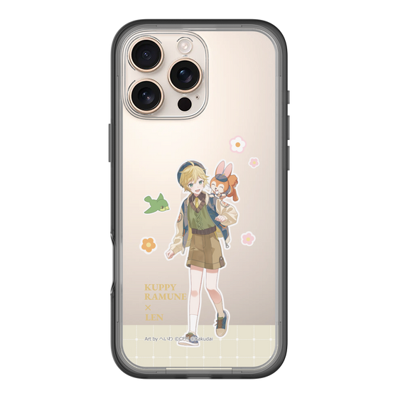 Slim Protection Premium Case［ Hatsune Miku × Kuppy Ramune – Kagamine Len × Kuppy – Full-body Illustration 2 ］