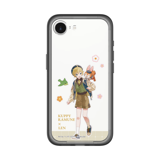 Slim Protection Premium Case［ Hatsune Miku × Kuppy Ramune – Kagamine Len × Kuppy – Full-body Illustration 2 ］