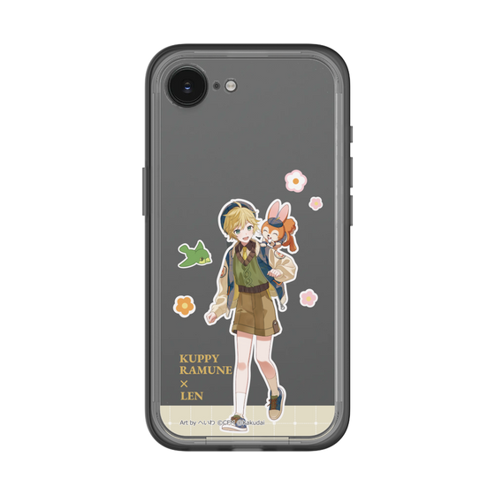 Slim Protection Premium Case［ Hatsune Miku × Kuppy Ramune – Kagamine Len × Kuppy – Full-body Illustration 2 ］