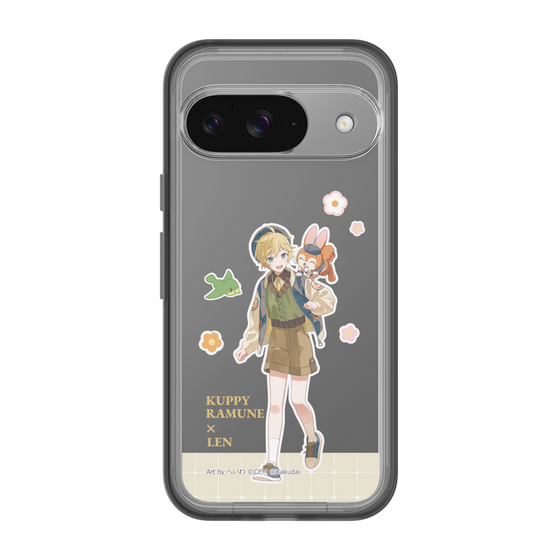 Slim Protection Premium Case［ Hatsune Miku × Kuppy Ramune – Kagamine Len × Kuppy – Full-body Illustration 2 ］