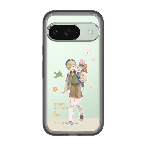 Slim Protection Premium Case［ Hatsune Miku × Kuppy Ramune – Kagamine Len × Kuppy – Full-body Illustration 2 ］