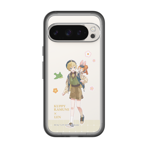 Slim Protection Premium Case［ Hatsune Miku × Kuppy Ramune – Kagamine Len × Kuppy – Full-body Illustration 2 ］