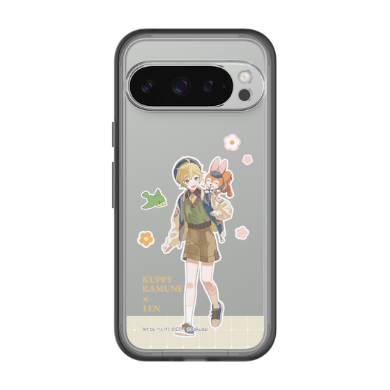 Slim Protection Premium Case［ Hatsune Miku × Kuppy Ramune – Kagamine Len × Kuppy – Full-body Illustration 2 ］