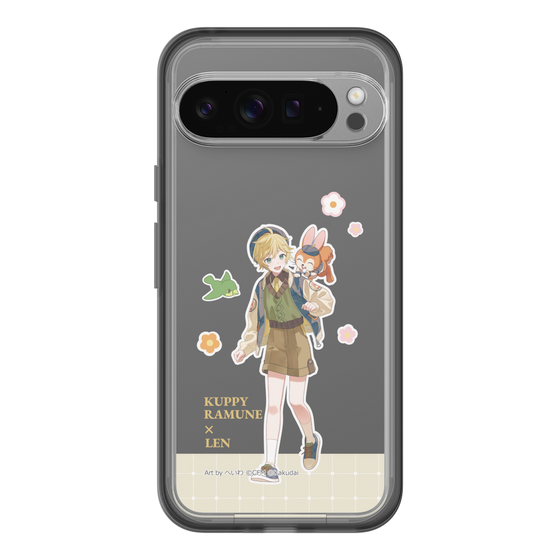 Slim Protection Premium Case［ Hatsune Miku × Kuppy Ramune – Kagamine Len × Kuppy – Full-body Illustration 2 ］