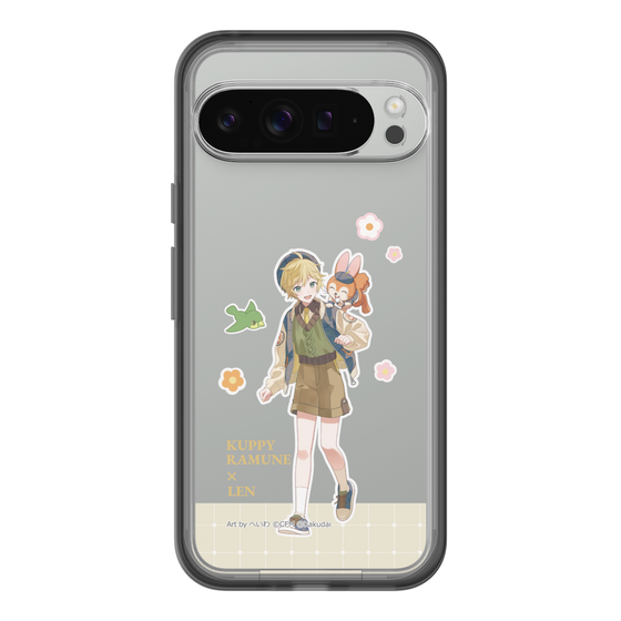 Slim Protection Premium Case［ Hatsune Miku × Kuppy Ramune – Kagamine Len × Kuppy – Full-body Illustration 2 ］