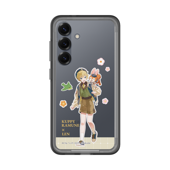 Slim Protection Premium Case［ Hatsune Miku × Kuppy Ramune – Kagamine Len × Kuppy – Full-body Illustration 2 ］
