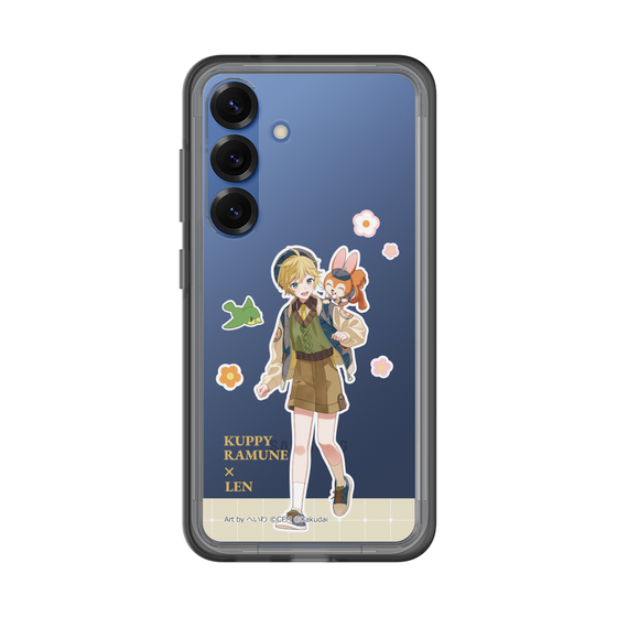 Slim Protection Premium Case［ Hatsune Miku × Kuppy Ramune – Kagamine Len × Kuppy – Full-body Illustration 2 ］