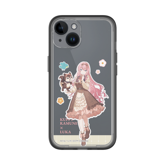Slim Protection Premium Case［ Hatsune Miku × Kuppy Ramune – Megurine Luka × Ram – Full-body Illustration 2 ］