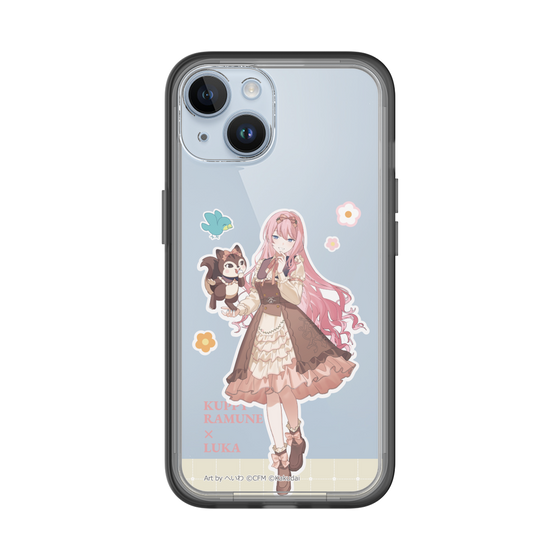 Slim Protection Premium Case［ Hatsune Miku × Kuppy Ramune – Megurine Luka × Ram – Full-body Illustration 2 ］