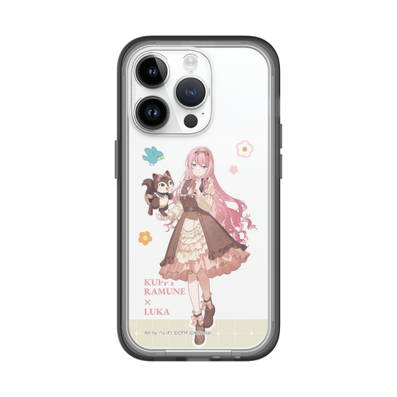 Slim Protection Premium Case［ Hatsune Miku × Kuppy Ramune – Megurine Luka × Ram – Full-body Illustration 2 ］