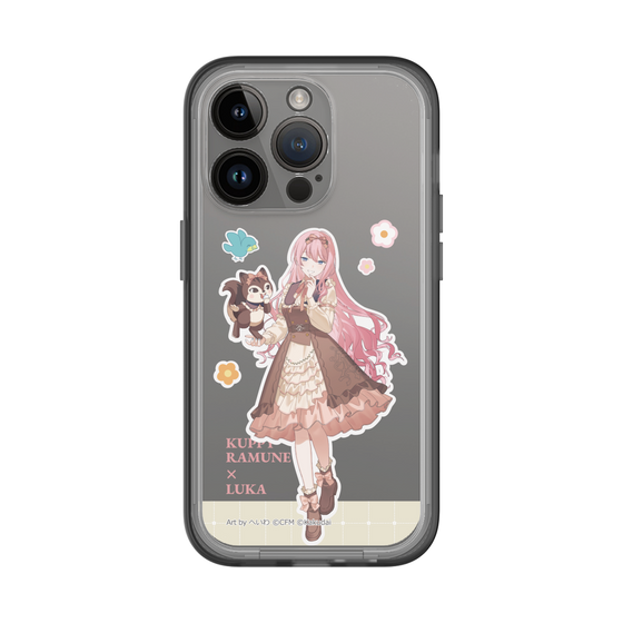 Slim Protection Premium Case［ Hatsune Miku × Kuppy Ramune – Megurine Luka × Ram – Full-body Illustration 2 ］