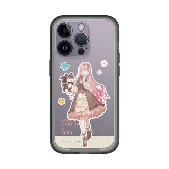 Slim Protection Premium Case［ Hatsune Miku × Kuppy Ramune – Megurine Luka × Ram – Full-body Illustration 2 ］