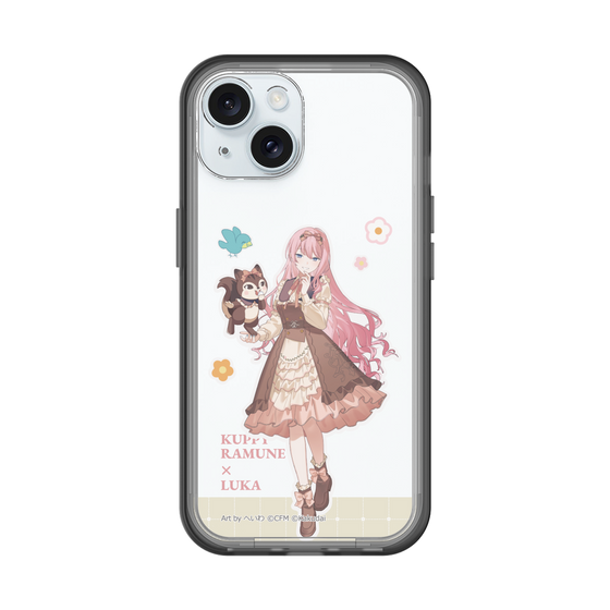 Slim Protection Premium Case［ Hatsune Miku × Kuppy Ramune – Megurine Luka × Ram – Full-body Illustration 2 ］