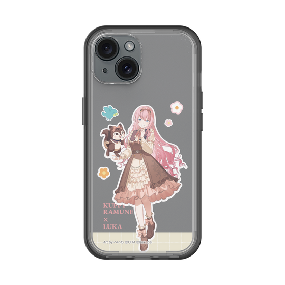 Slim Protection Premium Case［ Hatsune Miku × Kuppy Ramune – Megurine Luka × Ram – Full-body Illustration 2 ］