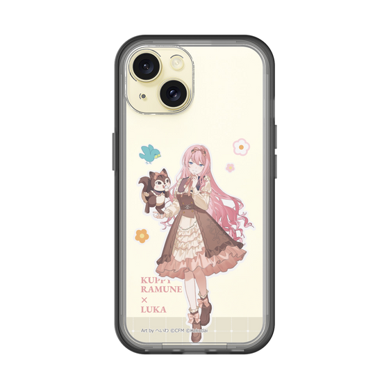 Slim Protection Premium Case［ Hatsune Miku × Kuppy Ramune – Megurine Luka × Ram – Full-body Illustration 2 ］
