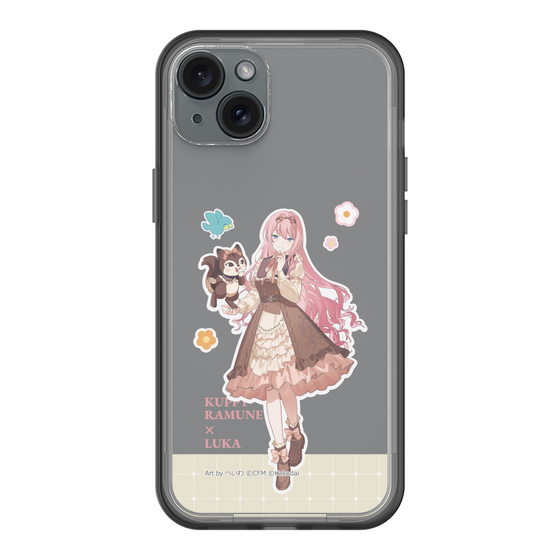 Slim Protection Premium Case［ Hatsune Miku × Kuppy Ramune – Megurine Luka × Ram – Full-body Illustration 2 ］