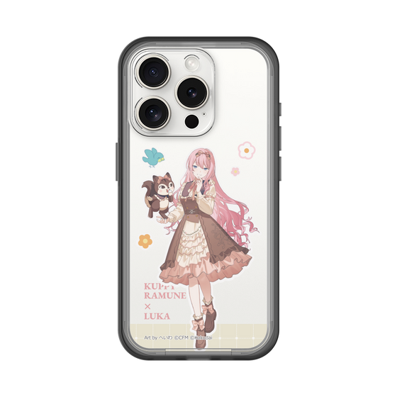 Slim Protection Premium Case［ Hatsune Miku × Kuppy Ramune – Megurine Luka × Ram – Full-body Illustration 2 ］