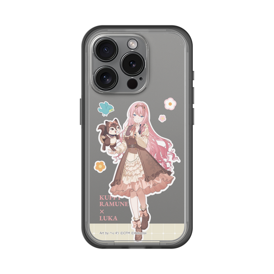 Slim Protection Premium Case［ Hatsune Miku × Kuppy Ramune – Megurine Luka × Ram – Full-body Illustration 2 ］
