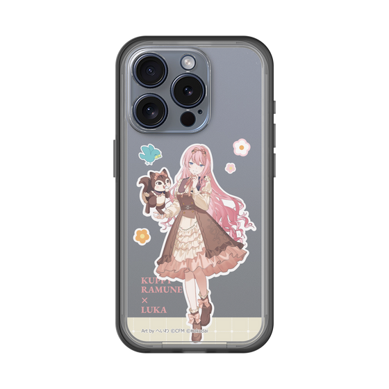 Slim Protection Premium Case［ Hatsune Miku × Kuppy Ramune – Megurine Luka × Ram – Full-body Illustration 2 ］