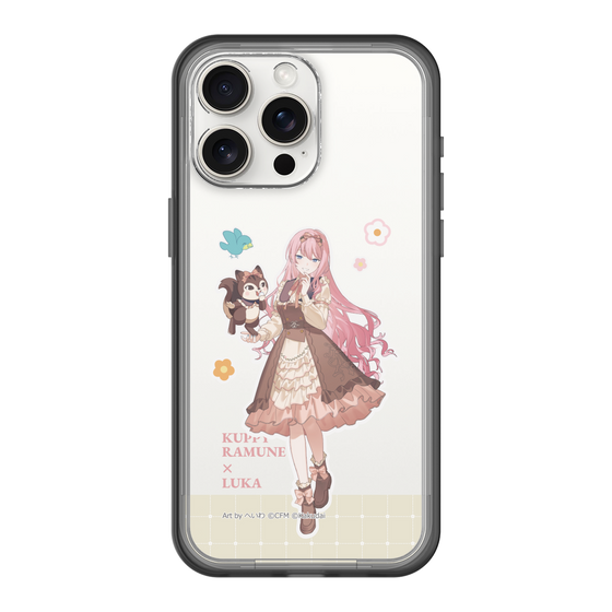 Slim Protection Premium Case［ Hatsune Miku × Kuppy Ramune – Megurine Luka × Ram – Full-body Illustration 2 ］