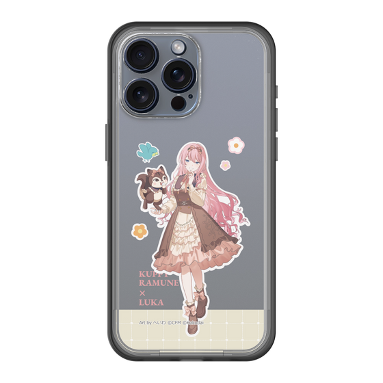Slim Protection Premium Case［ Hatsune Miku × Kuppy Ramune – Megurine Luka × Ram – Full-body Illustration 2 ］