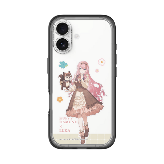 Slim Protection Premium Case［ Hatsune Miku × Kuppy Ramune – Megurine Luka × Ram – Full-body Illustration 2 ］