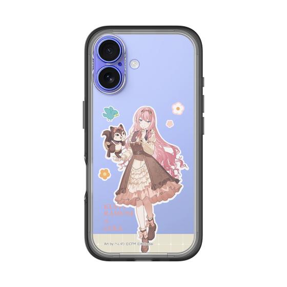 Slim Protection Premium Case［ Hatsune Miku × Kuppy Ramune – Megurine Luka × Ram – Full-body Illustration 2 ］