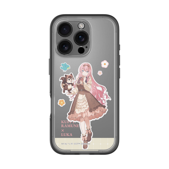 Slim Protection Premium Case［ Hatsune Miku × Kuppy Ramune – Megurine Luka × Ram – Full-body Illustration 2 ］