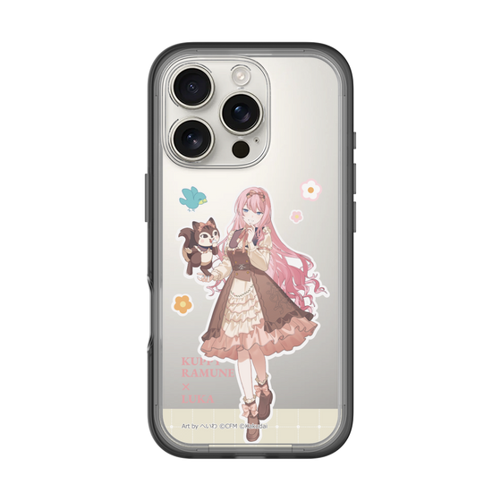 Slim Protection Premium Case［ Hatsune Miku × Kuppy Ramune – Megurine Luka × Ram – Full-body Illustration 2 ］