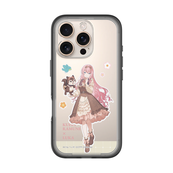 Slim Protection Premium Case［ Hatsune Miku × Kuppy Ramune – Megurine Luka × Ram – Full-body Illustration 2 ］