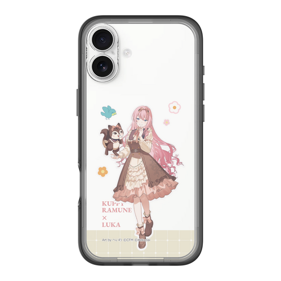 Slim Protection Premium Case［ Hatsune Miku × Kuppy Ramune – Megurine Luka × Ram – Full-body Illustration 2 ］