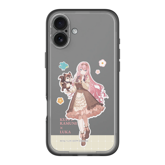 Slim Protection Premium Case［ Hatsune Miku × Kuppy Ramune – Megurine Luka × Ram – Full-body Illustration 2 ］