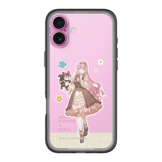 Slim Protection Premium Case［ Hatsune Miku × Kuppy Ramune – Megurine Luka × Ram – Full-body Illustration 2 ］